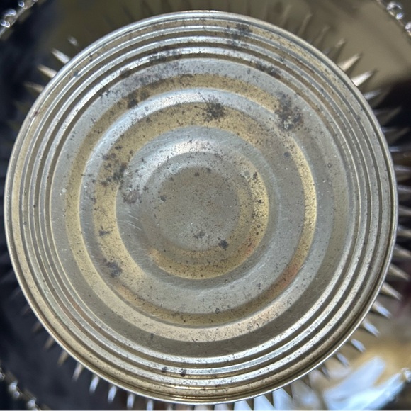 Vintage Sterling Silver Glass Cake Stand by Duchin Creations - Picture 8 of 9